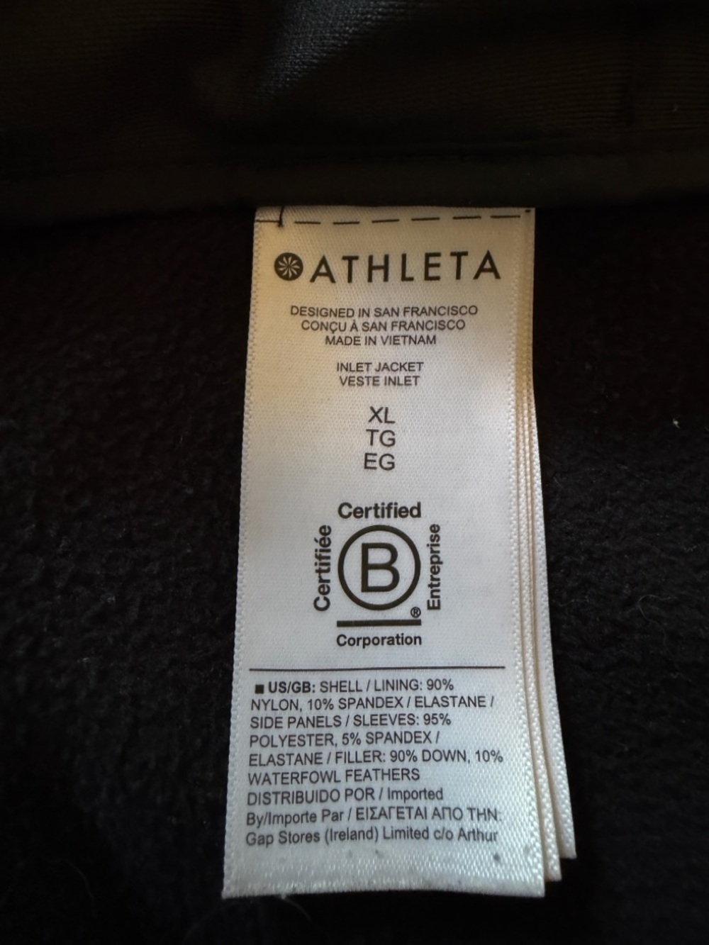Athleta Inlet Quilted Jacket with Removable Hood - Picture 13 of 14